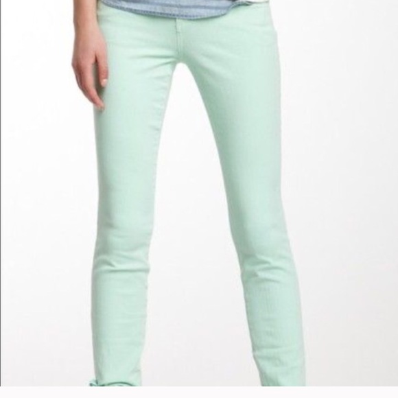 Joe's Jeans Other - Joe’s Jeans Seafoam Green Shimmer Denim Jeans